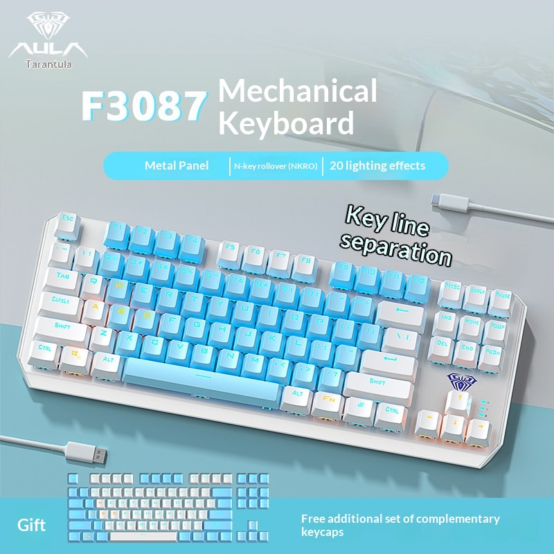 Esports Gaming Pcs - Aula F3087 기계식 키보드 87 키