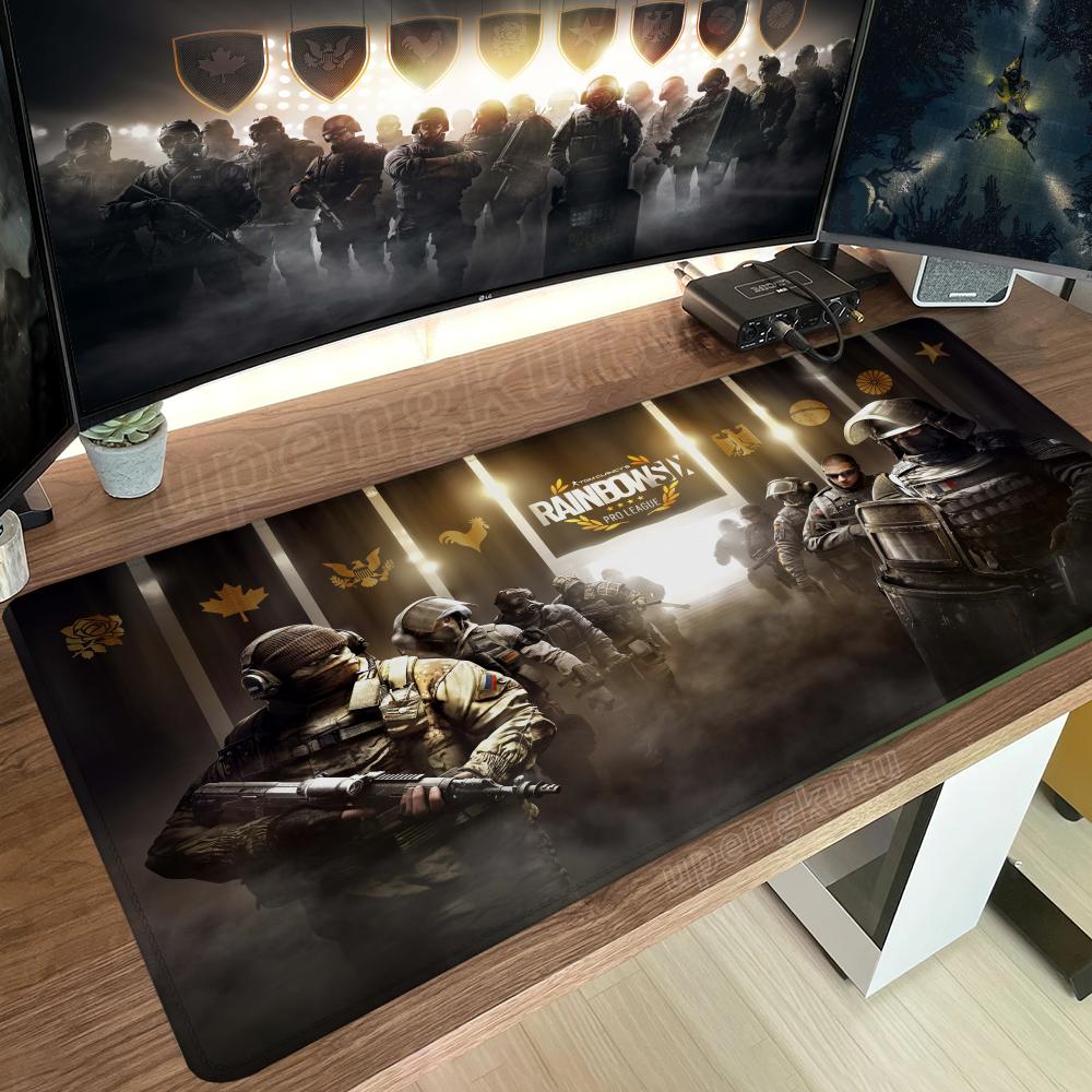 Esports Gaming Pcs - FPS 게임 R6 R-Rainbow S_Six 80X40CM