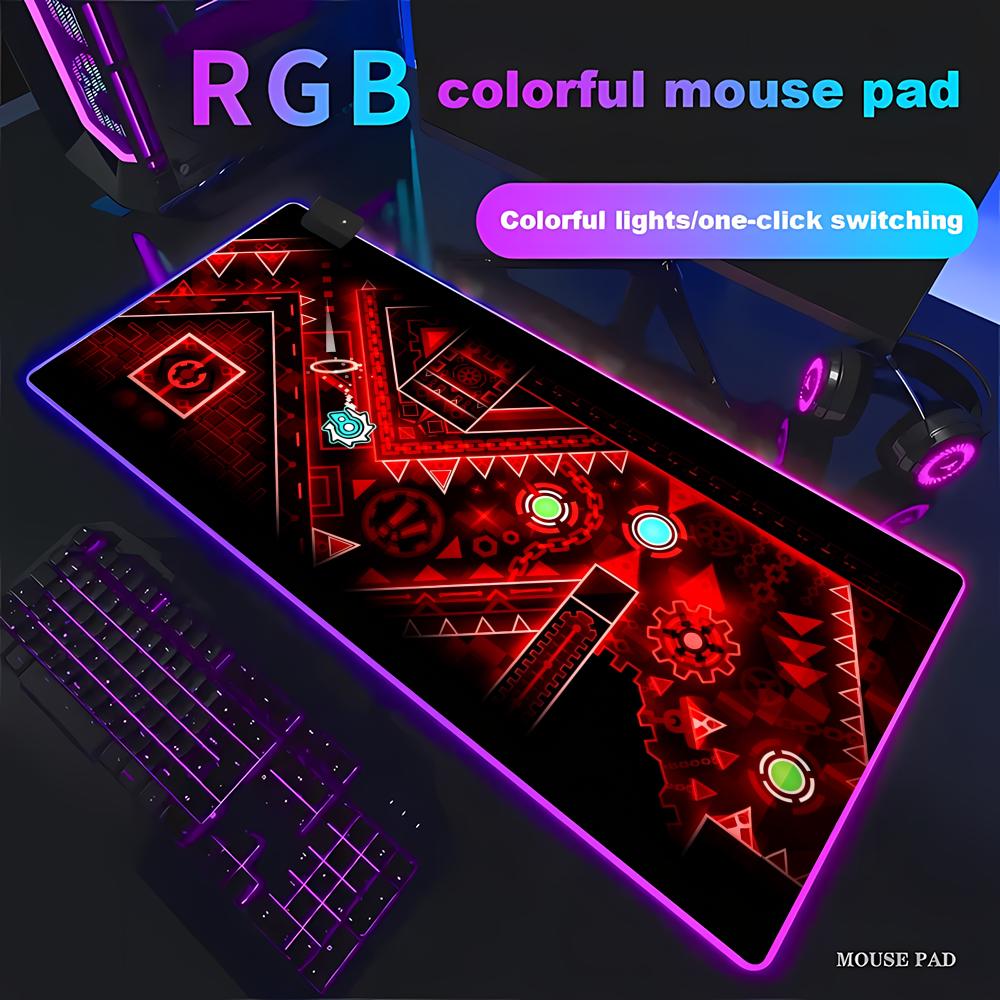 Esports Gaming Cabinet - RGB E-스포츠 쿨 마우스 패드 기하학