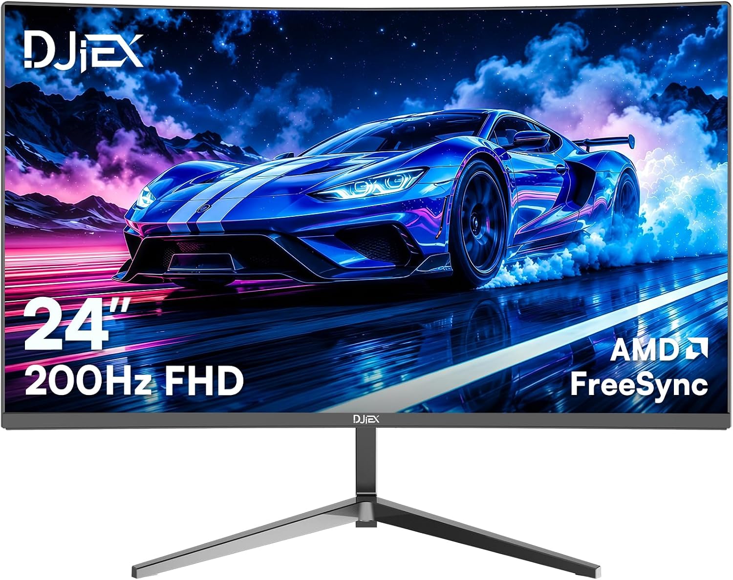 Gaming Monitor Curved - 24인치 커브드 200Hz 게이밍 모니터, FHD