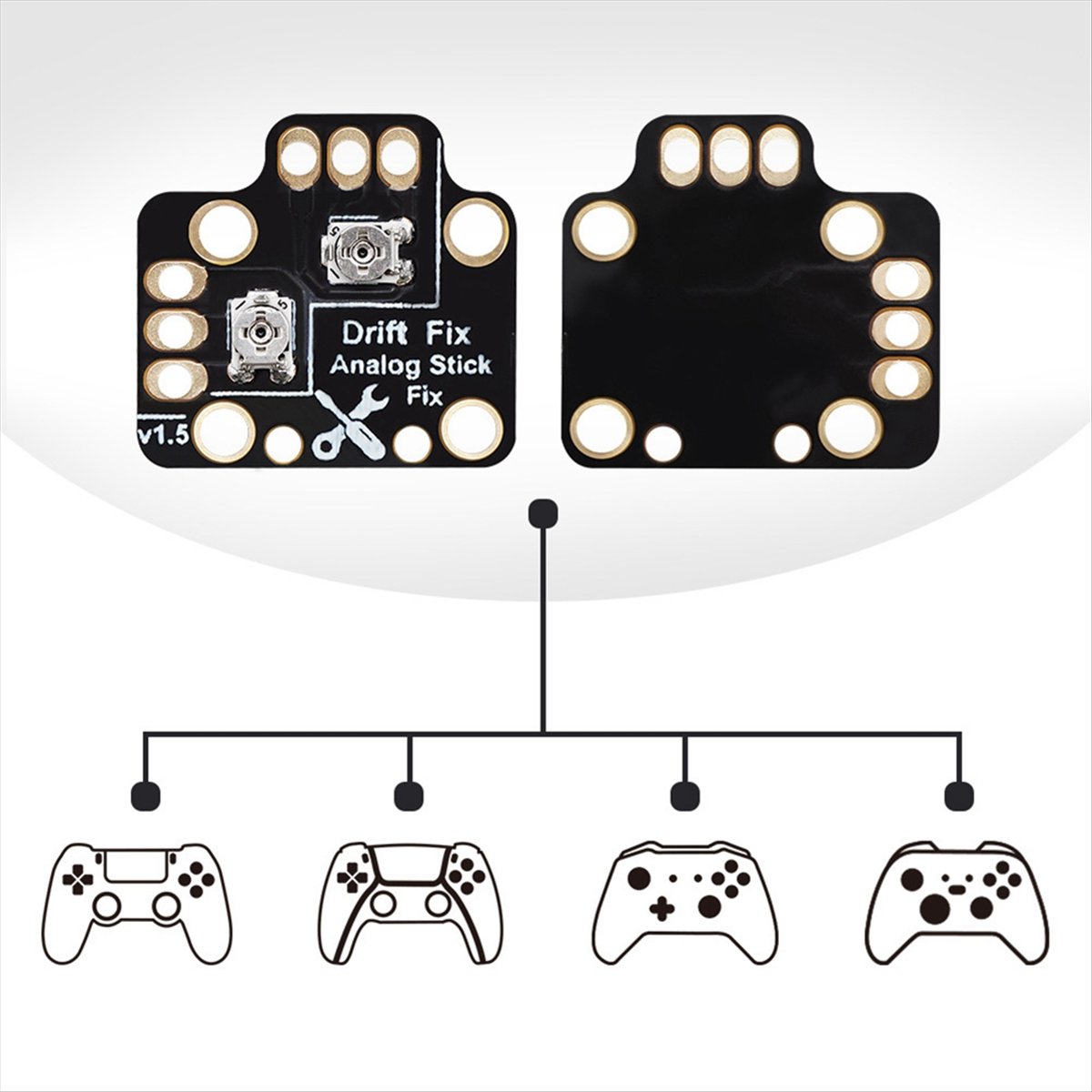 ABGN 10PCS 게임패드 조이스틱 드리프트 수리 보 - Controller Analog Stick 리뷰 및 가격