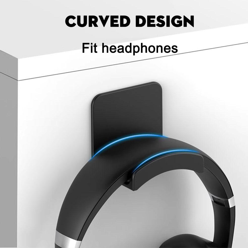 2Pcs 범용 플라스틱 벽걸이 형 헤드폰 스탠드 게임  - Esports Gaming Earphones 리뷰 및 가격