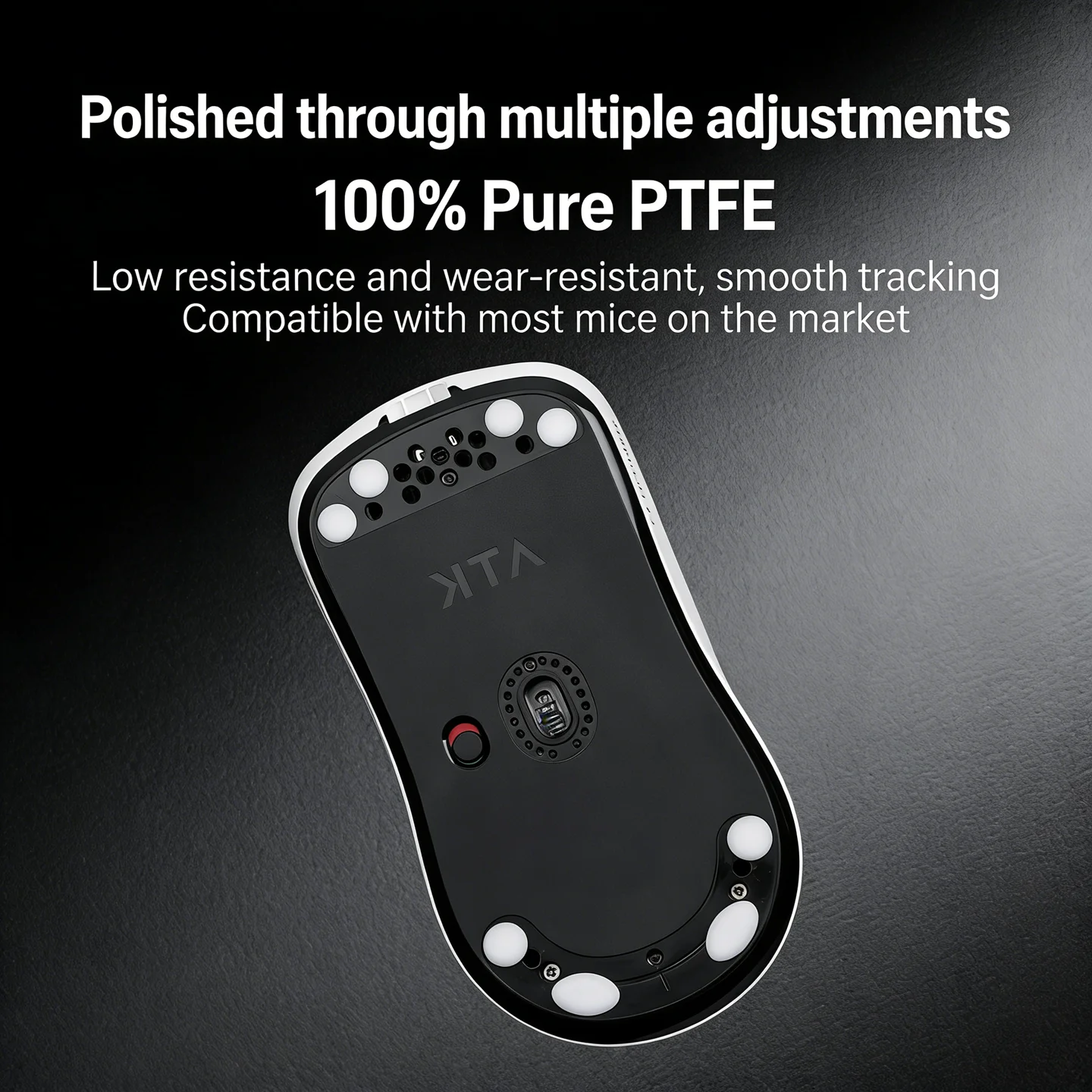 ATK 크리스탈 제이드 마우스 스테이플 100% PTF - Esports Gaming Pcs 리뷰 및 가격