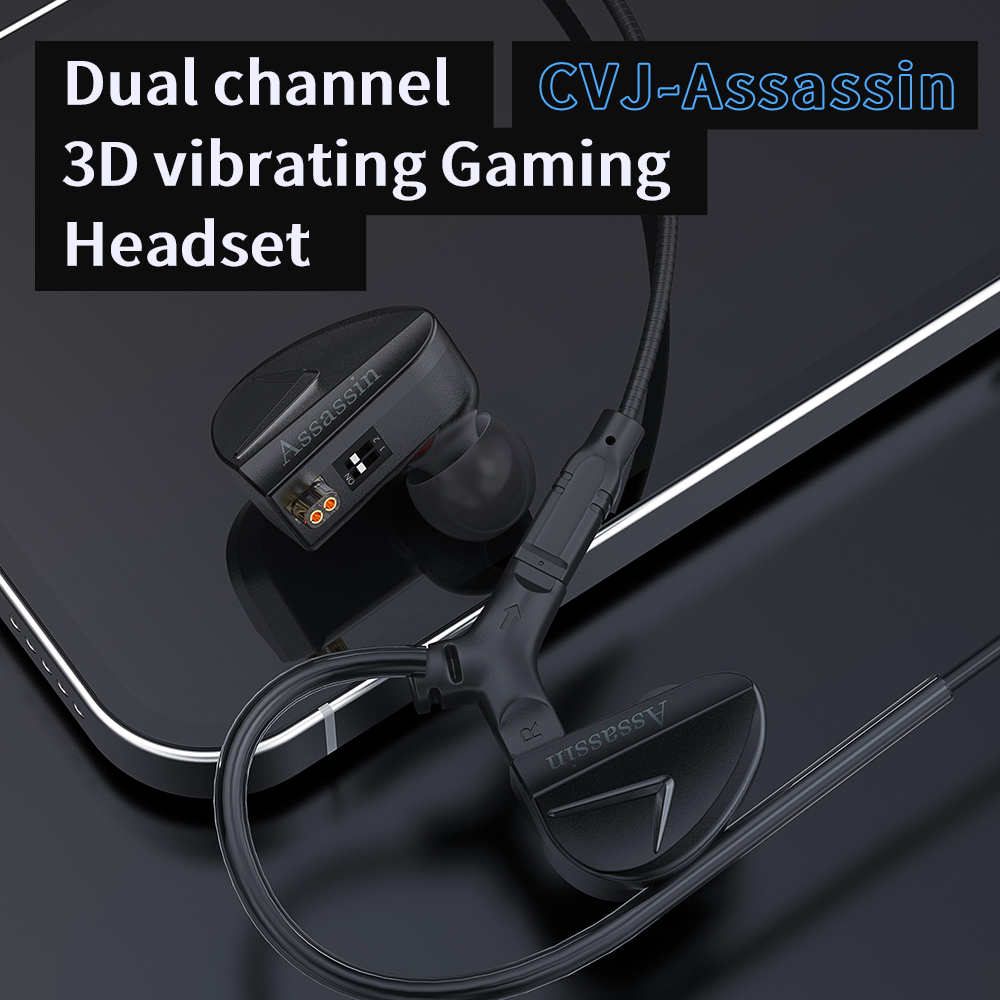 CVJ Assassin 인이어 이어폰 1BA+1DD+1 - Esports Gaming Setup 리뷰 및 가격