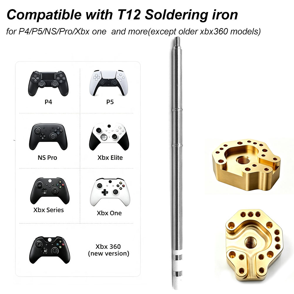 T12 납땜 인두 팁 세트, PS5 PS4 Xbox S - Controller Analog Stick 리뷰 및 가격