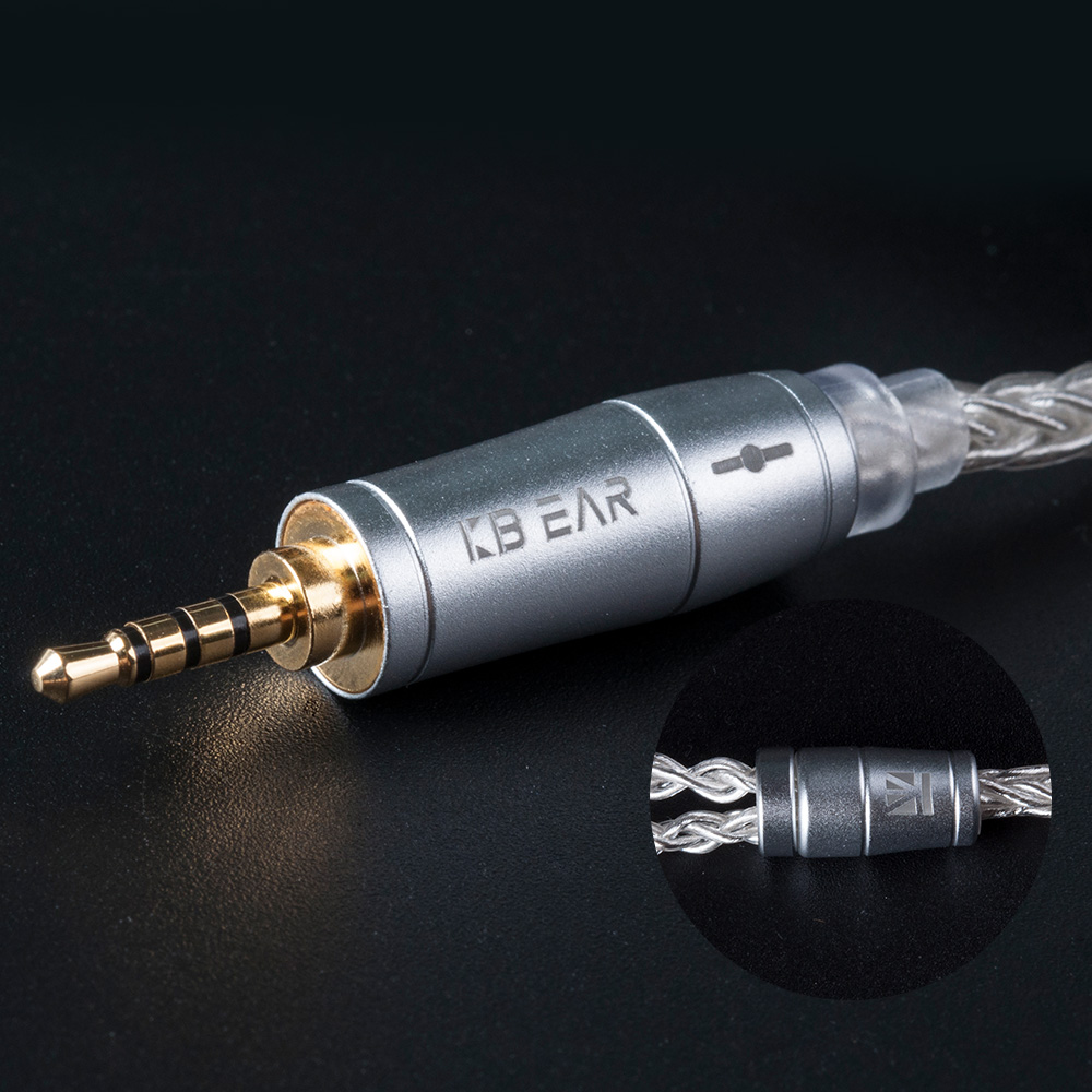 KBEAR 8 코어 업그레이드 실버 유선 이어폰 케이블 - Esports Gaming Earbuds 리뷰 및 가격