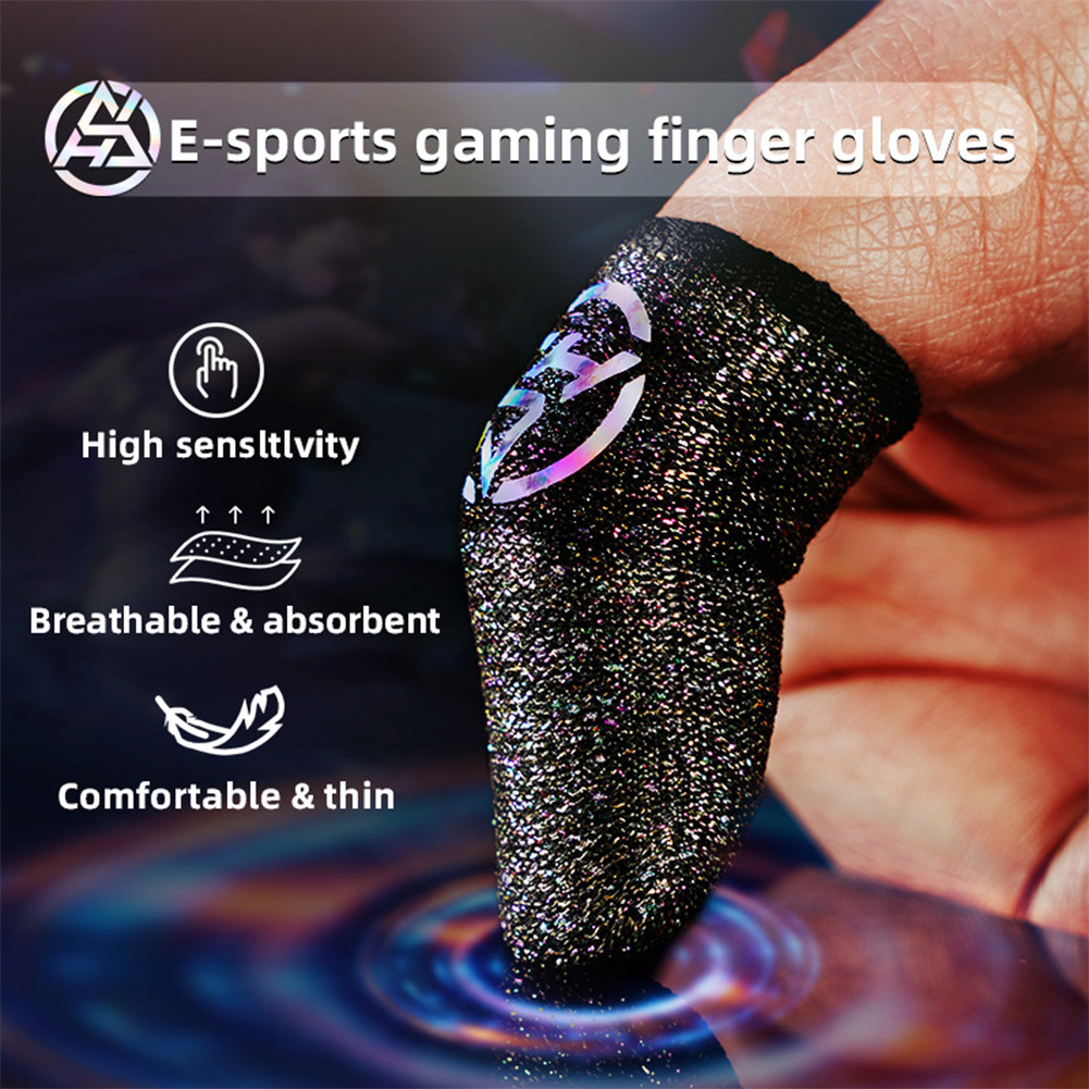 게이밍 엄지 슬리브 실버 섬유 통기성 손가락 끝 커버  - Esports Gaming Finger Sleeve 리뷰 및 가격